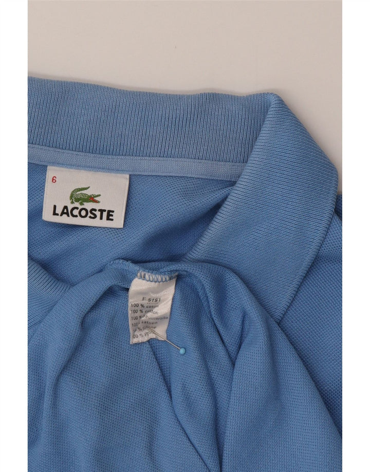 LACOSTE muška polo majica veličina 6 XL plavi pamuk