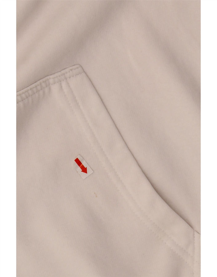 KARL KANI Muška majica s kapuljačom slobodnog kroja, mali bijeli pamuk