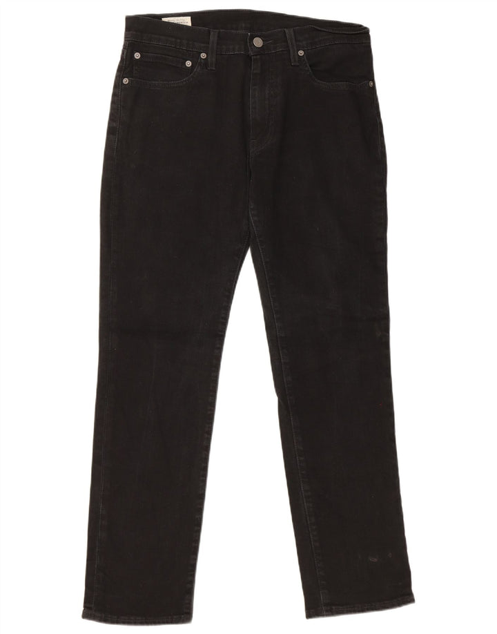 Levi's ženske uske traperice W32 L30 crni pamuk