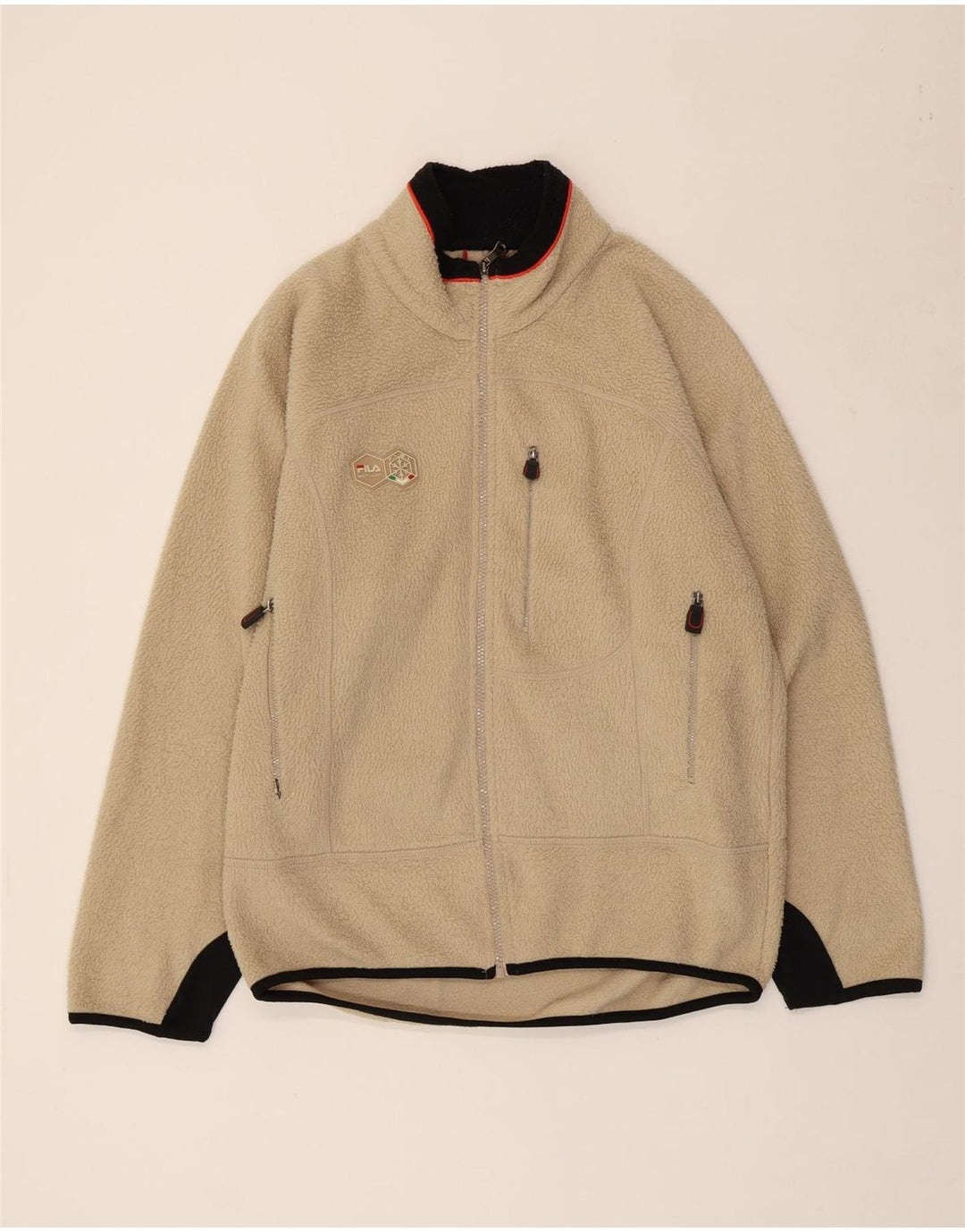 Fila muška jakna od flisa UK 38 srednje bež boje