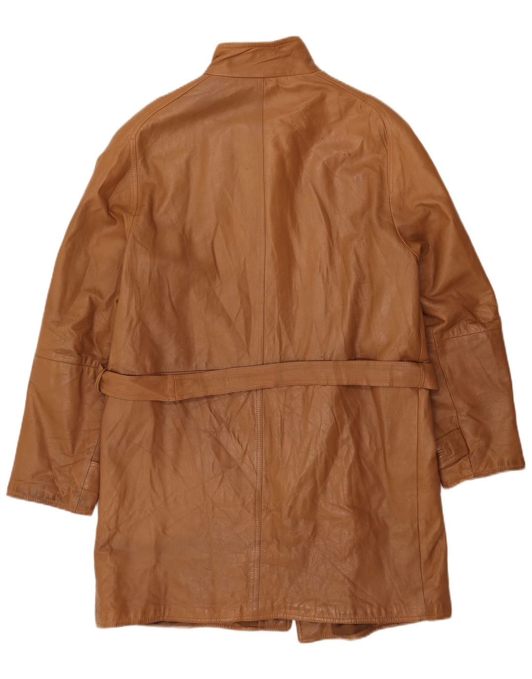 Vintage muški kožni kaput IT 52 XL smeđa koža