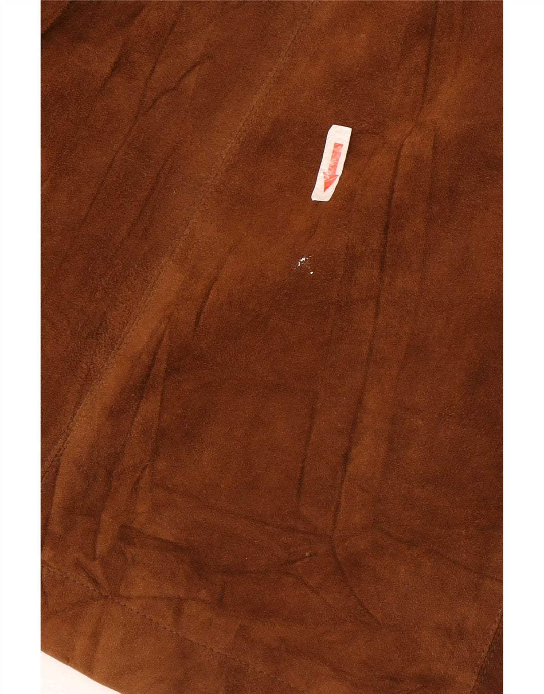 Vintage ženski dugi sako od antilopa s jednim gumbom, UK 10, mali, smeđi