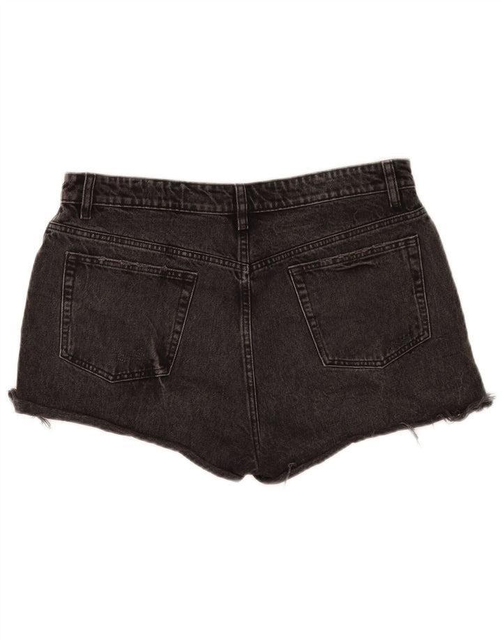 Zara ženske kratke traper kratke hlače EU 44 XL W34 crne