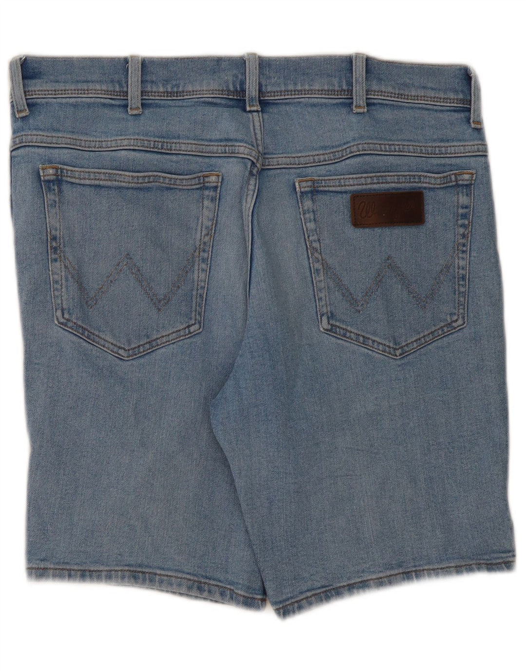 Wrangler ženske teksas kratke hlače W34 veliki plavi pamuk