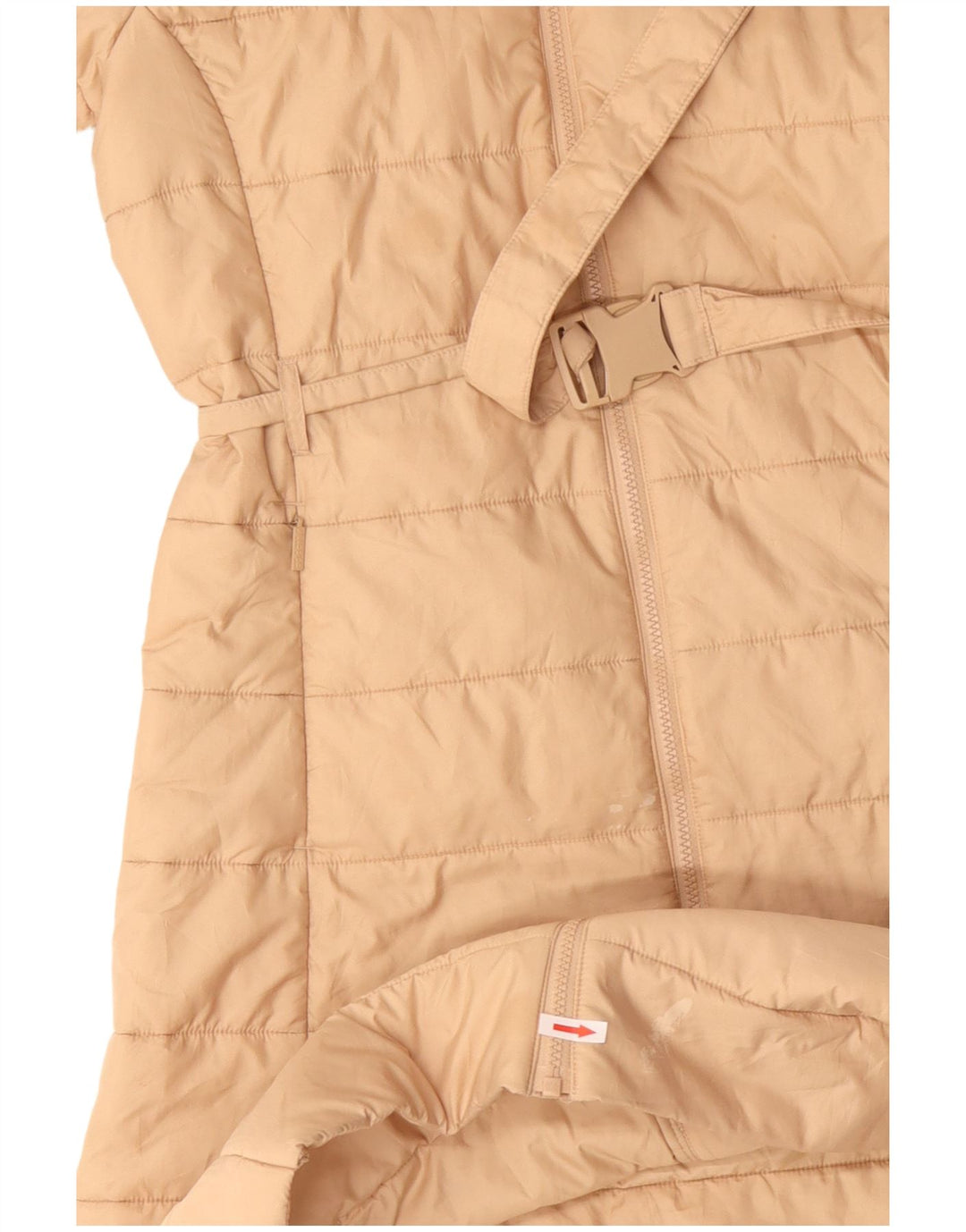 Adidas ženski podstavljeni kaput s kapuljačom UK 10 Small Beige Poliester