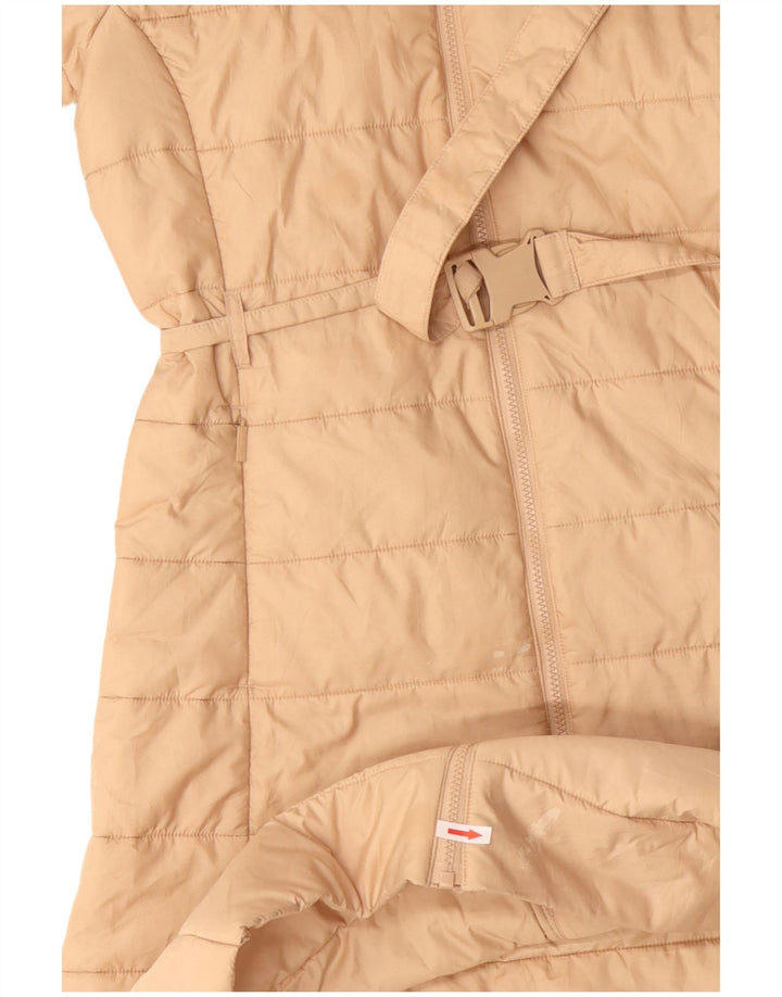Adidas ženski podstavljeni kaput s kapuljačom UK 10 Small Beige Poliester