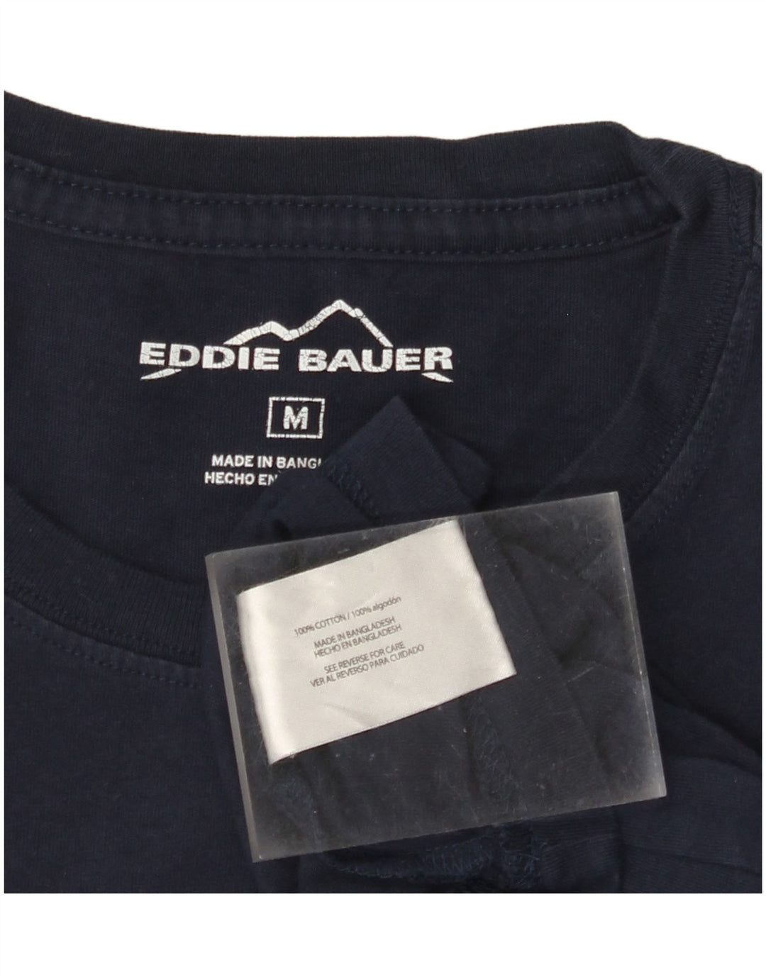 EDDIE BAUER Muška majica kratkih rukava srednje tamnoplavi pamuk