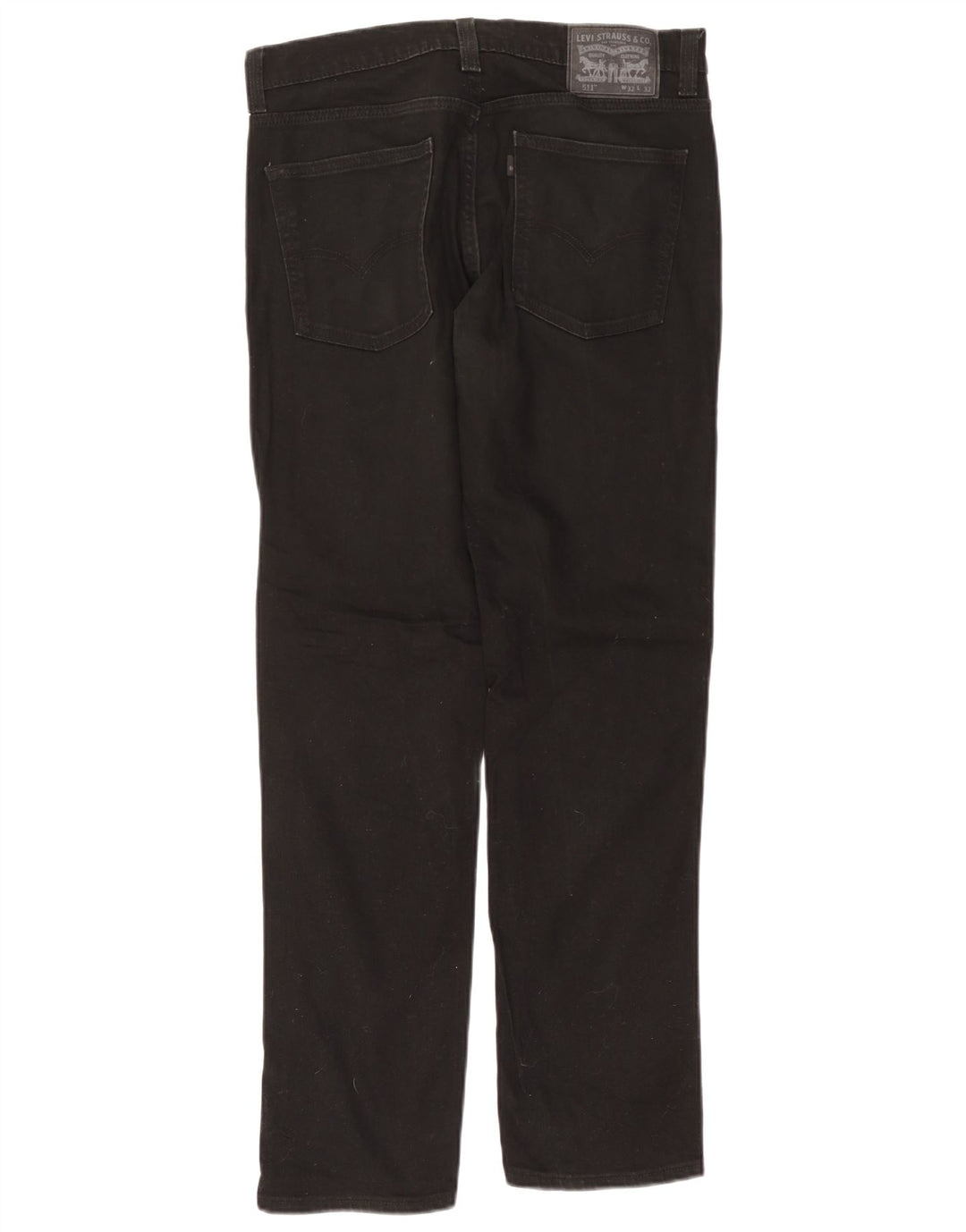 Levi's muške 511 uske traperice W32 L32 crni pamuk