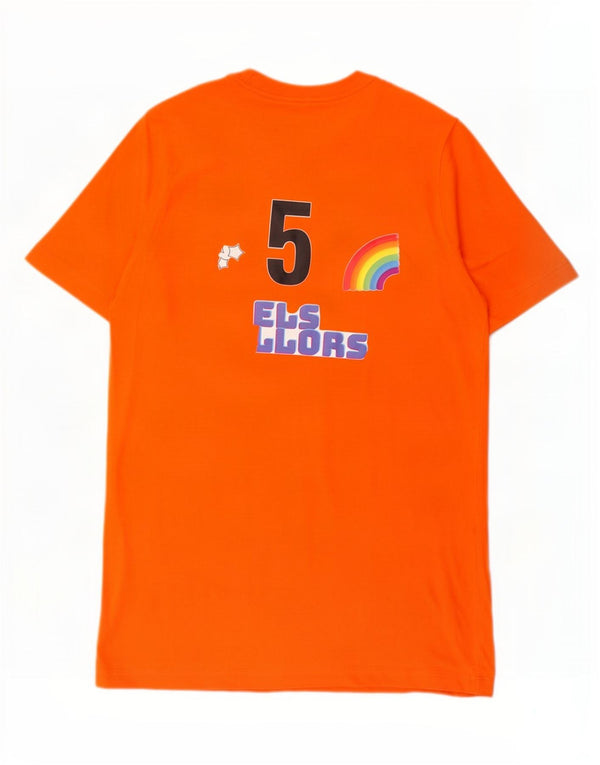 Nike Boys Graphic T-Shirt Top 13-14 Years XL Narančasti pamuk