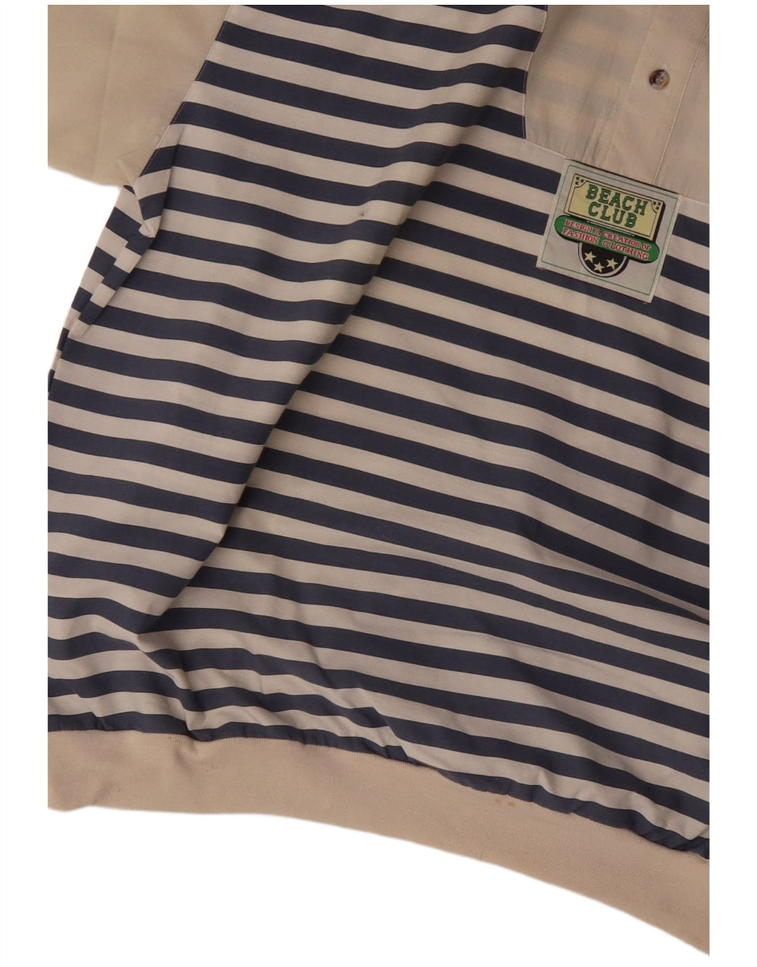 VINTAGE muška pulover majica kratkih rukava IT 52/54 na velike plave pruge