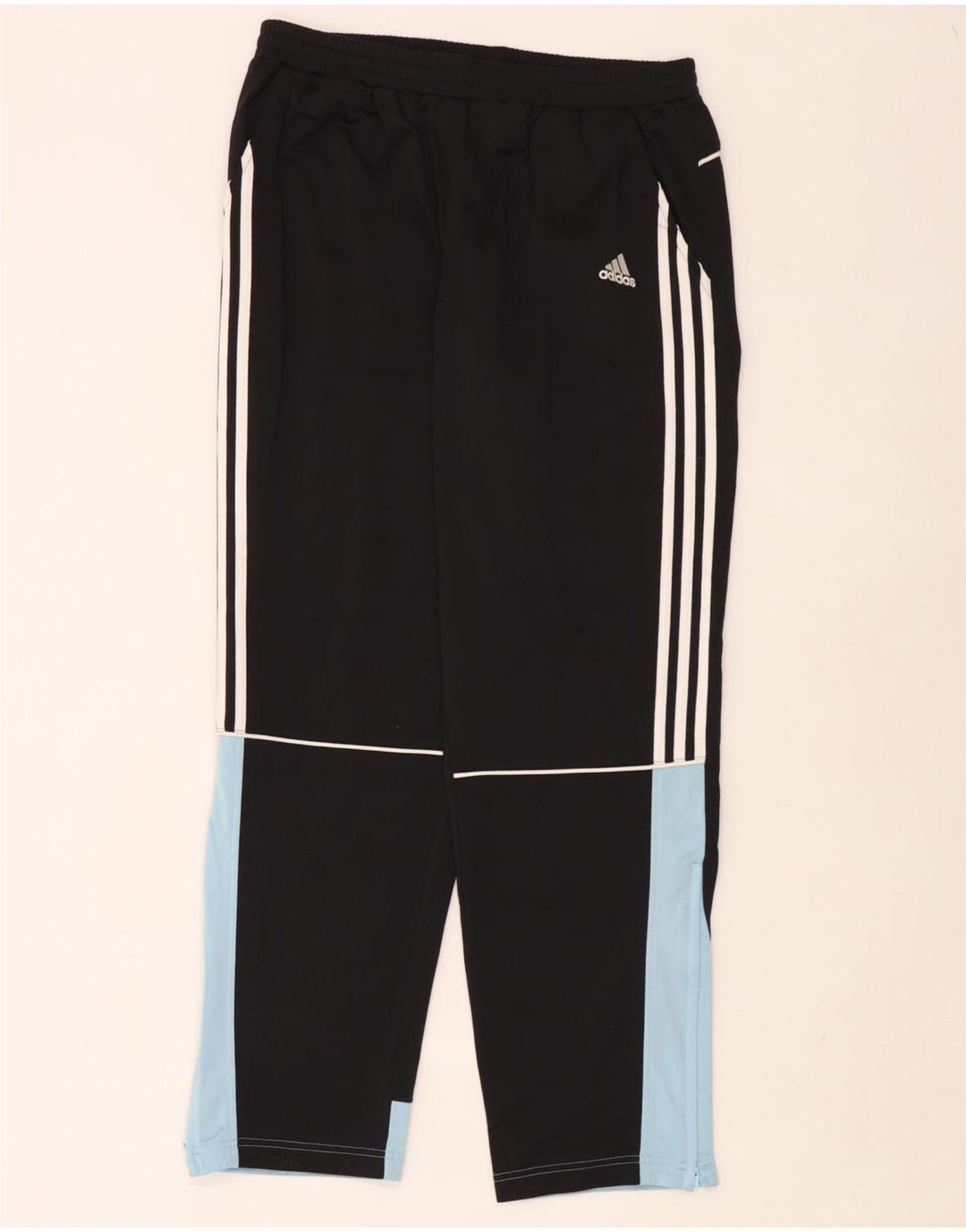 Adidas muške hlače za trenirku UK 40/42 Medium Black Colourblock Poliester
