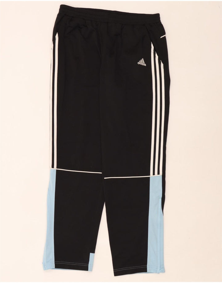 Adidas muške hlače za trenirku UK 40/42 Medium Black Colourblock Poliester