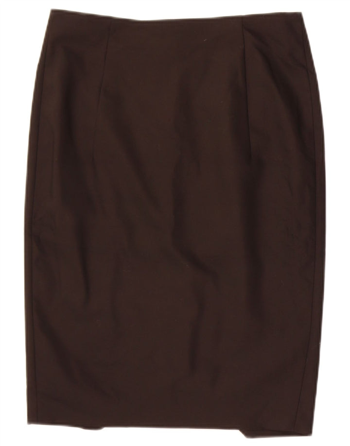 Zara ženska pencil suknja srednje veličine W28 crni poliester