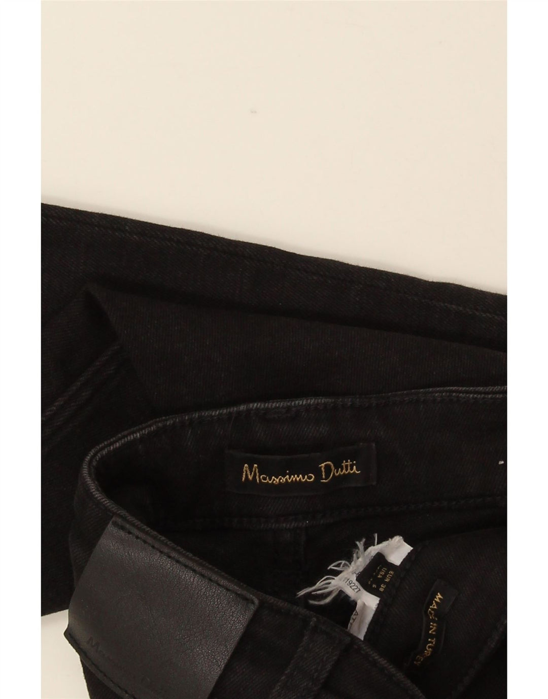 Ženske traperice Massimo Dutti Bootcut EU 38 male W28 L32 crne