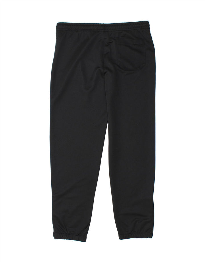 LOTTO Boys Tracksuit Trousers Joggers 11-12 Years Medium Black Polyester Vintage Lotto and Second-Hand Lotto from Messina Hembry 