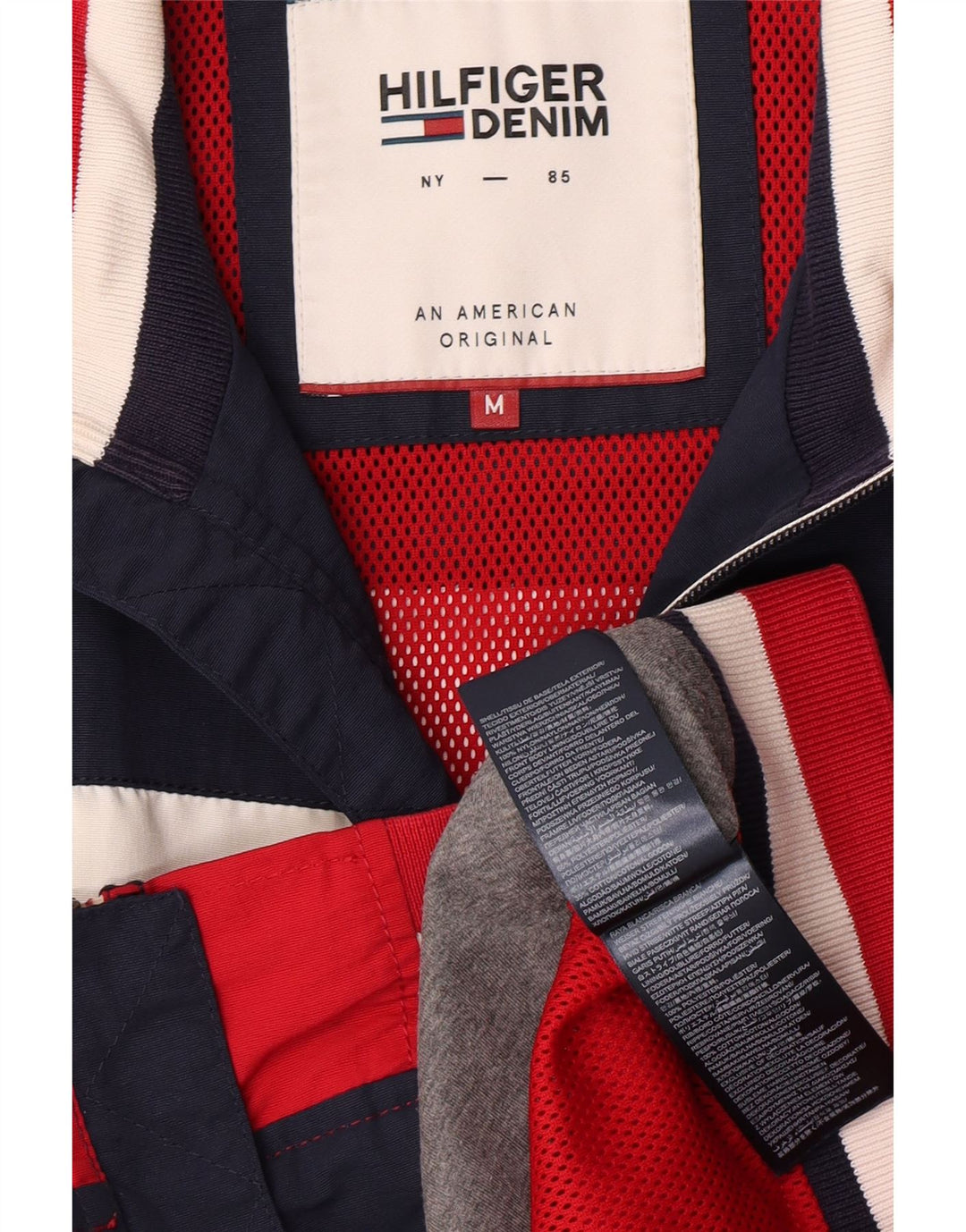 Tommy Hilfiger muška bomber jakna UK 38 srednje raznobojne boje