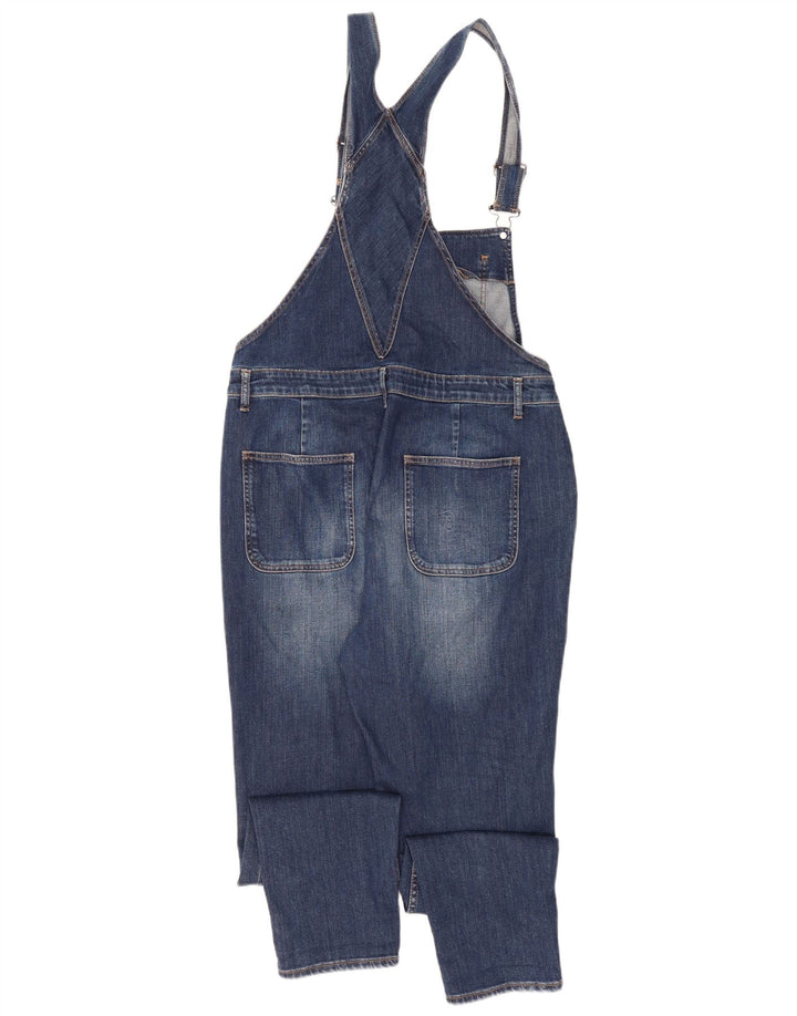 FAT FACE Ženske sužene traperice Dungaree UK 14 Large W34 L29 Plavi pamuk