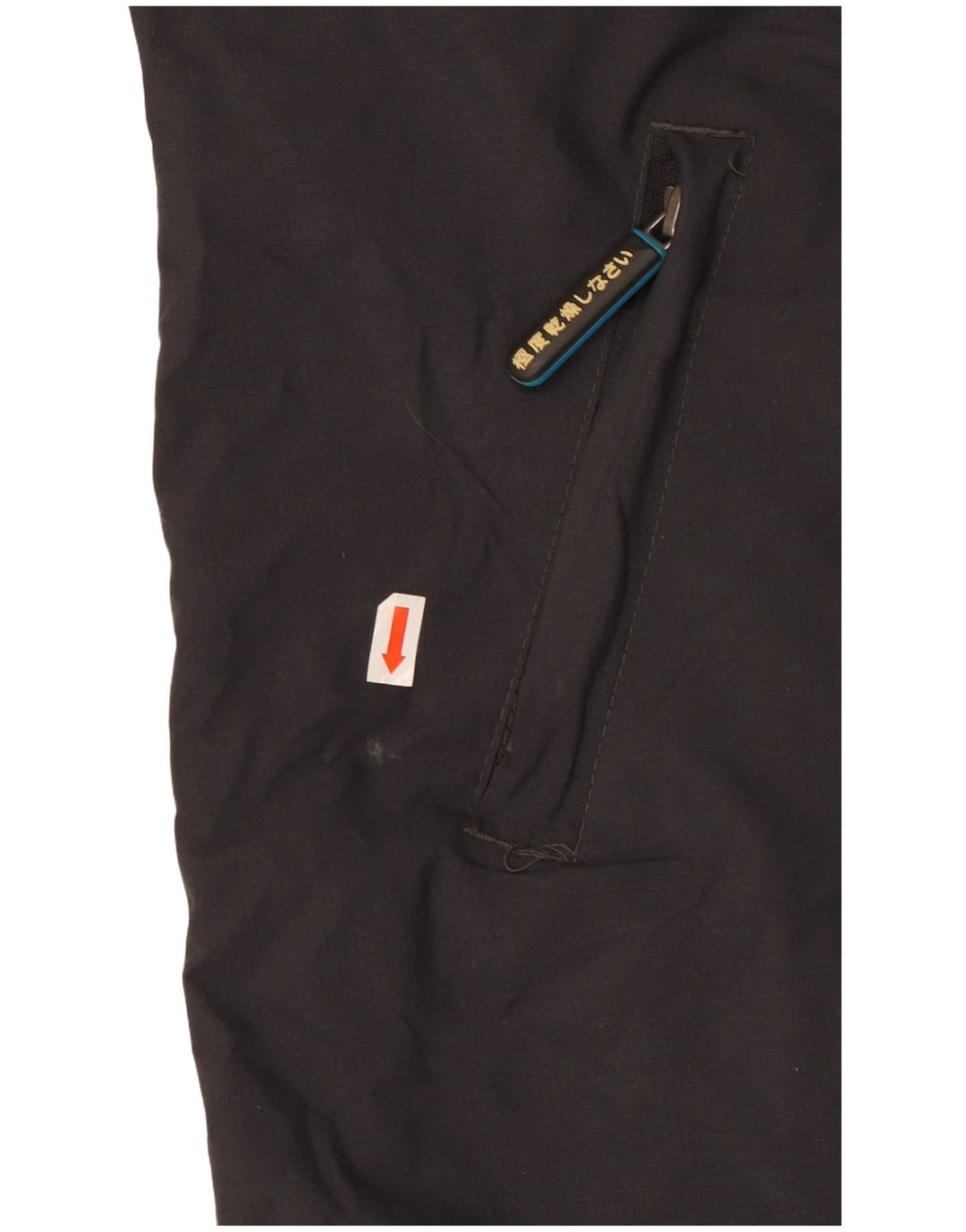 Superdry muška parka jakna s kapuljačom UK 40 veliki crni najlon