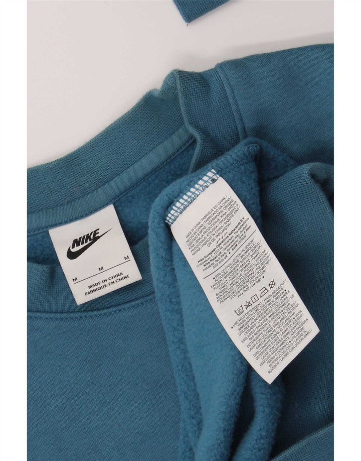 Nike muška majica s grafičkim motivima srednje plave boje
