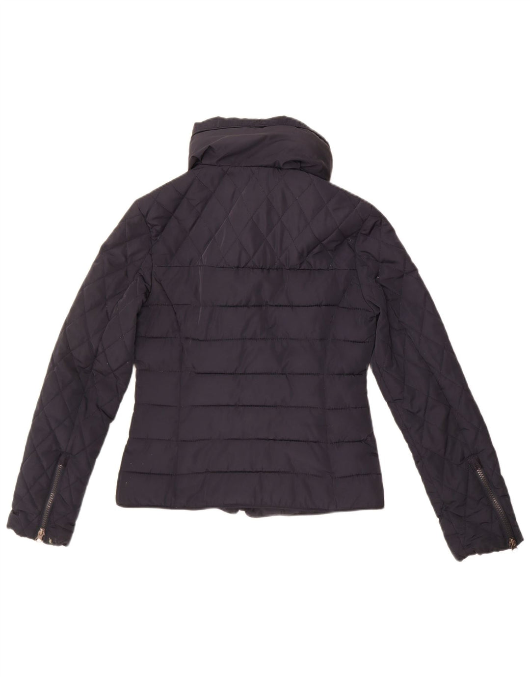 Superdry ženska podstavljena jakna UK 10 Mala tamnoplava poliester