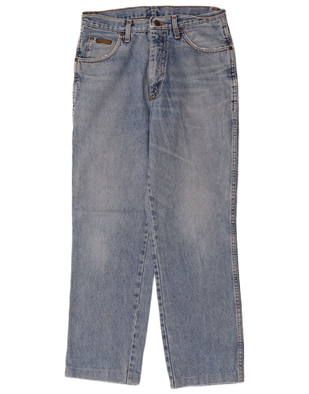 WRANGLER Muške ravne traperice Oregon W31 L32 plavi pamuk