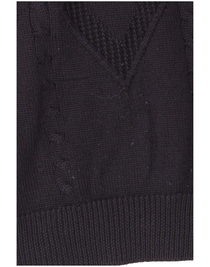 Navigare muški džemper s okruglim izrezom, veliki tamnoplavi Argyle/Diamond