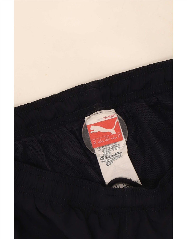 Puma muške sportske hlačice XL tamnoplave, poliester