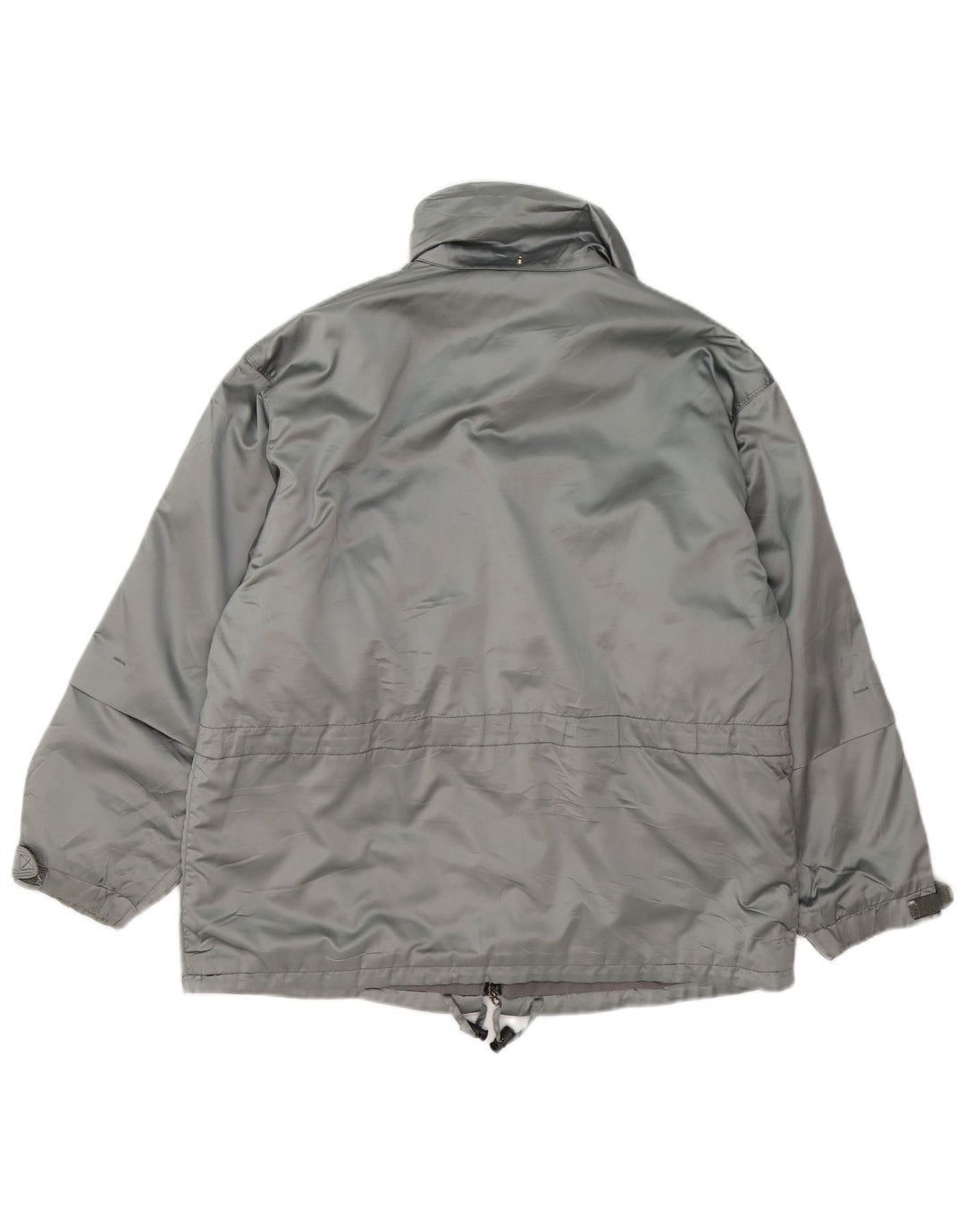 BELFE & BELFE Womens Oversized Windbreaker Jacket IT 44 Medium Grey