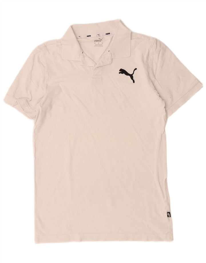 Puma muška polo majica XS bijeli pamuk