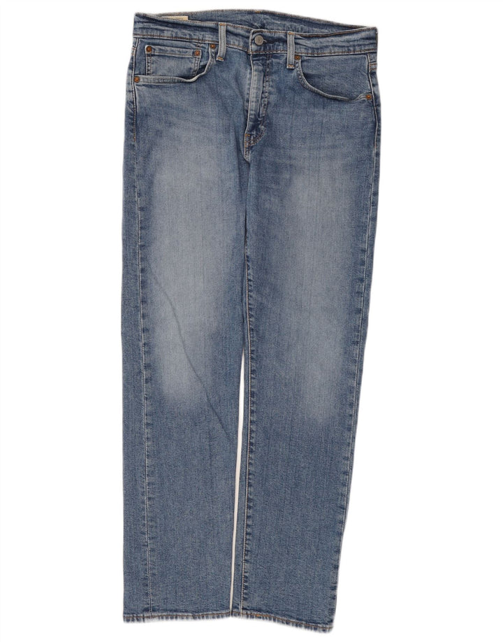 Levi's muške 502 sužene traperice W32 L30 plave
