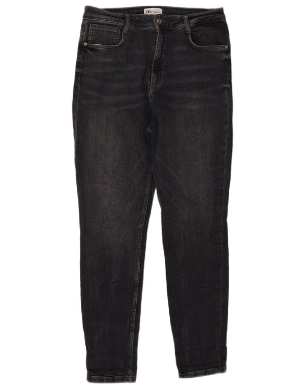 Zara ženske uske traperice EU 46 2XL W36 L28 sive