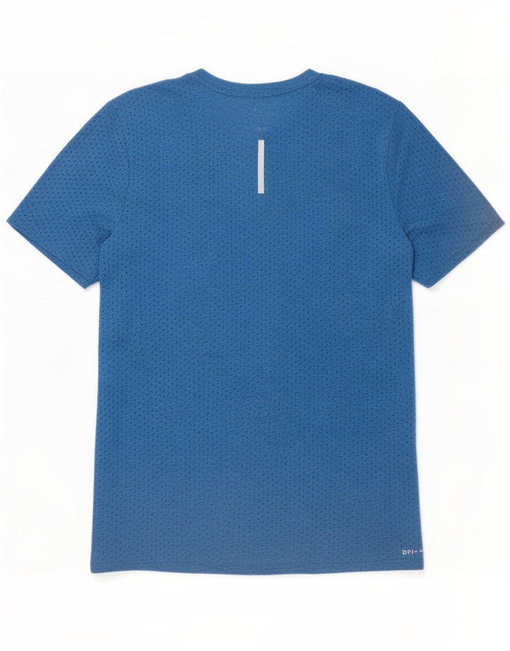 Nike Dri Fit majica kratkih rukava srednje plava