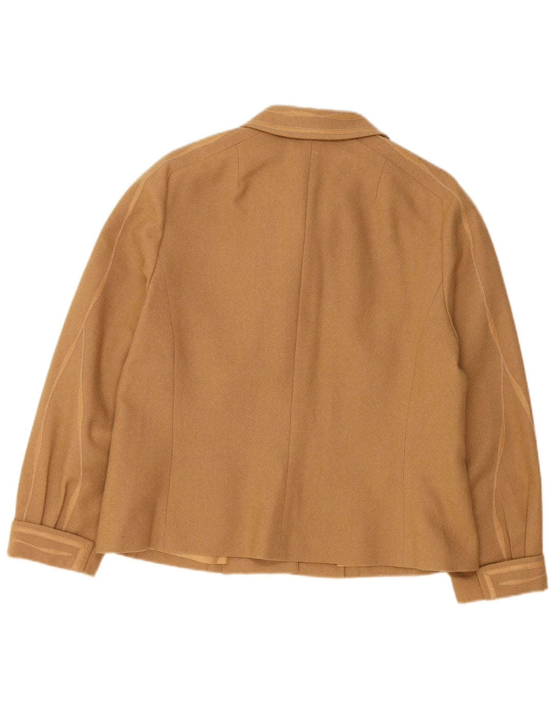 COJANA Ženska jakna sa 4 gumba UK 16 Velika bež vuna