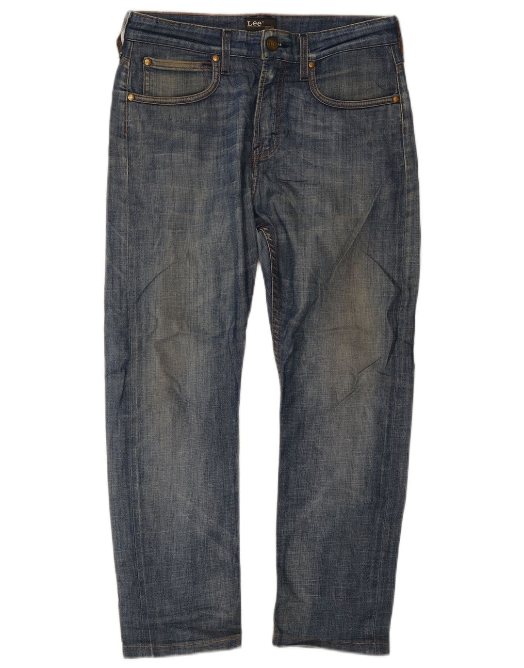 Lee Mens Ramone Slim Jeans W32 L26 Plavi pamuk
