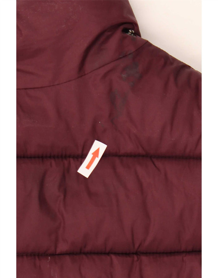 Monsoon ženska podstavljena jakna UK 18 XL bordo najlon