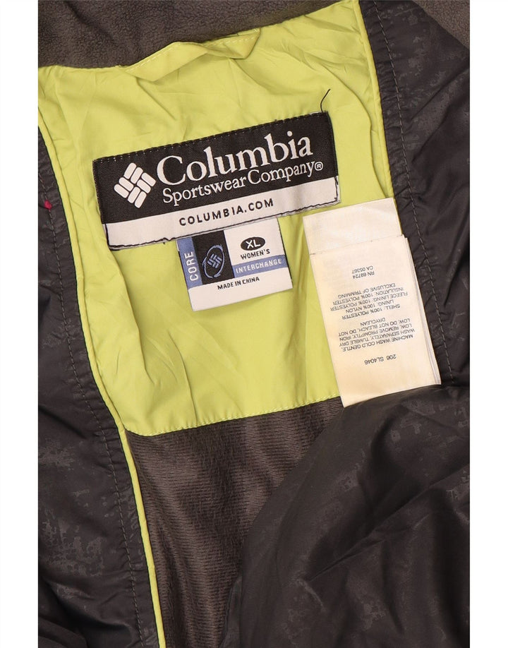Columbia ženska prošivena jakna UK 18 XL zeleni poliester