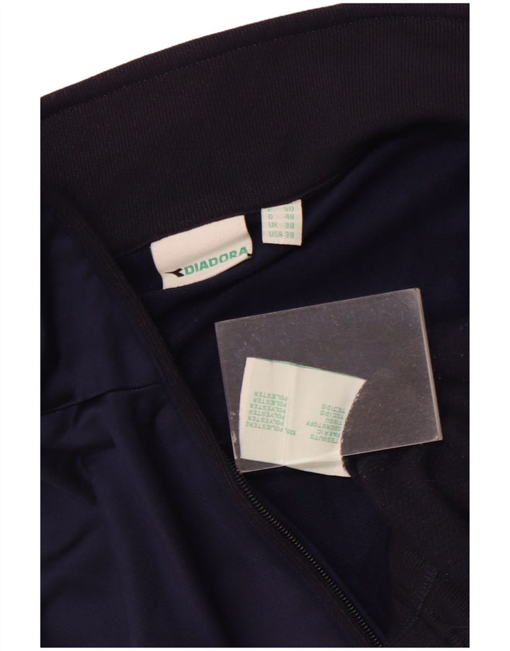 Diadora muška gornja jakna za trenirku UK 38 srednje tamnoplave boje