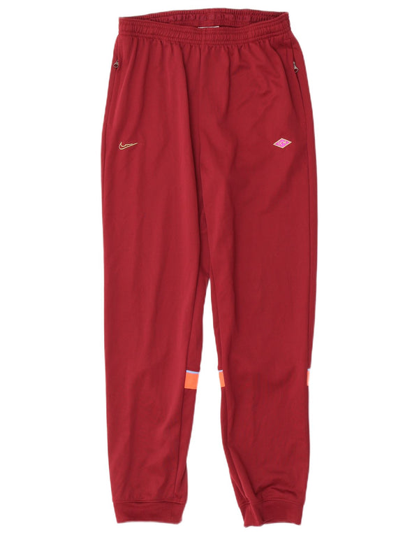 Nike Boys Trenirka Hlače Joggers 13-14 Years XL Red Colourblock