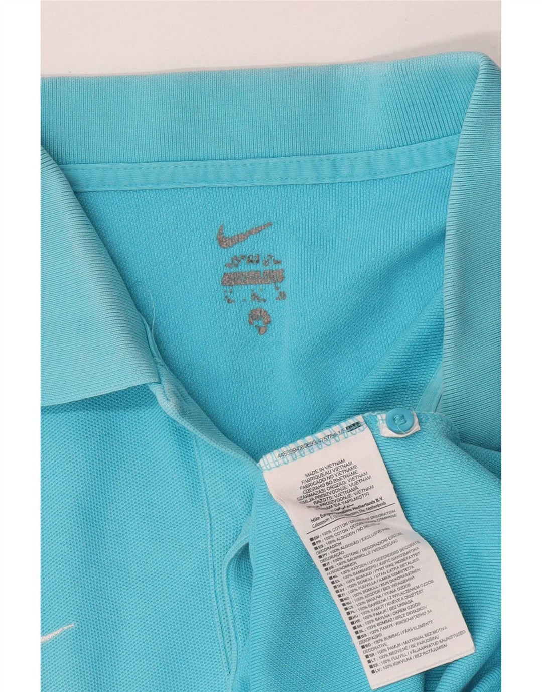 Nike muška polo majica XL plavi pamuk
