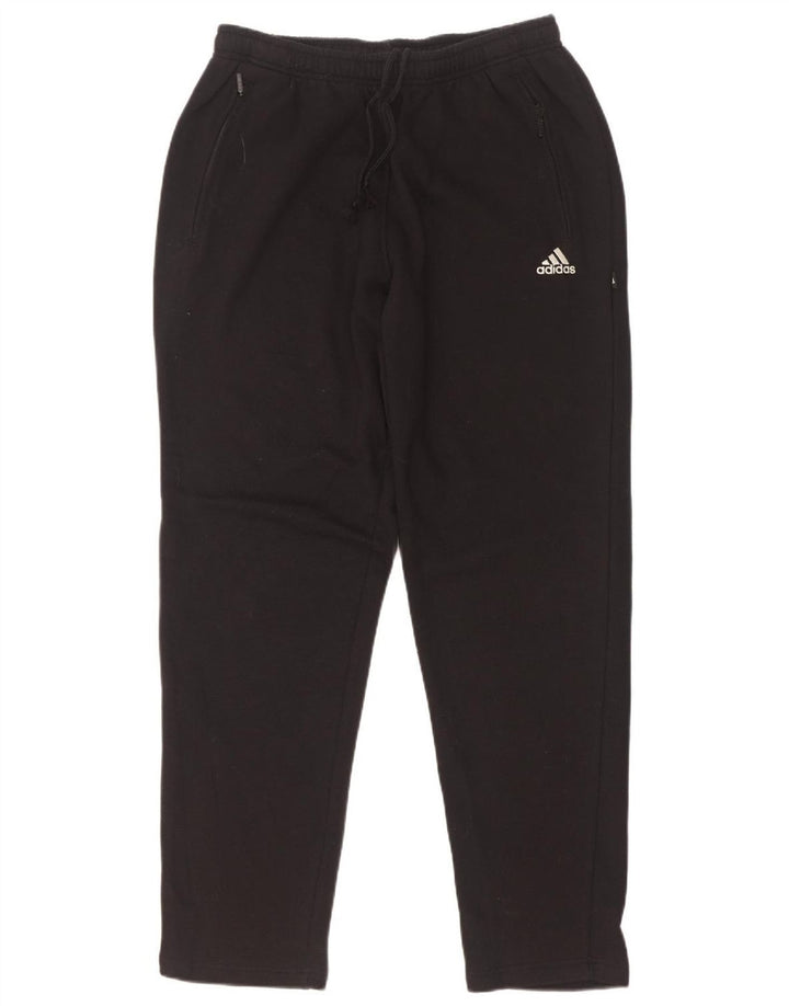 Adidas muške trenirke srednje crne pamučne hlače