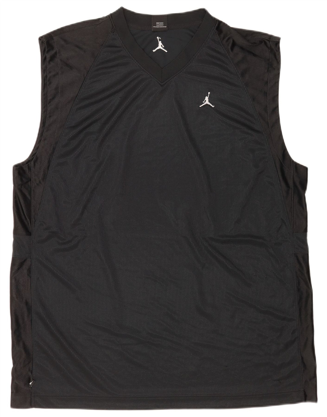 Jordan muški prsluk UK 47/48 2XL crni poliester