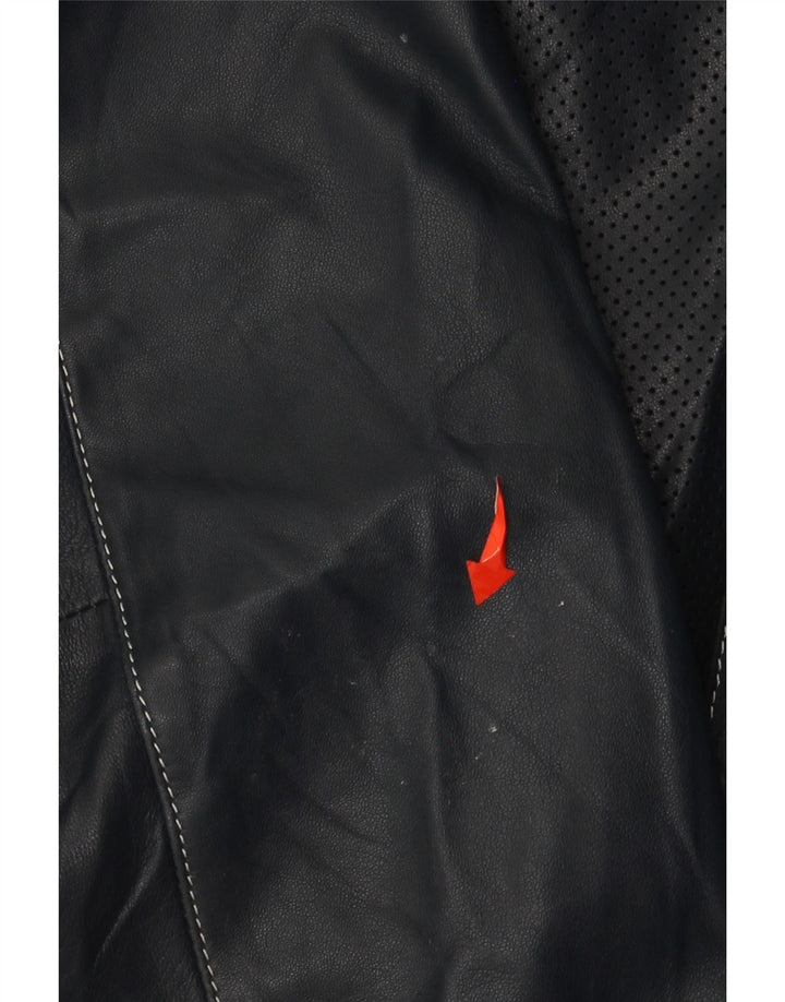 Harmont & Blaine muška kožna jakna UK 40 velika tamnoplava koža