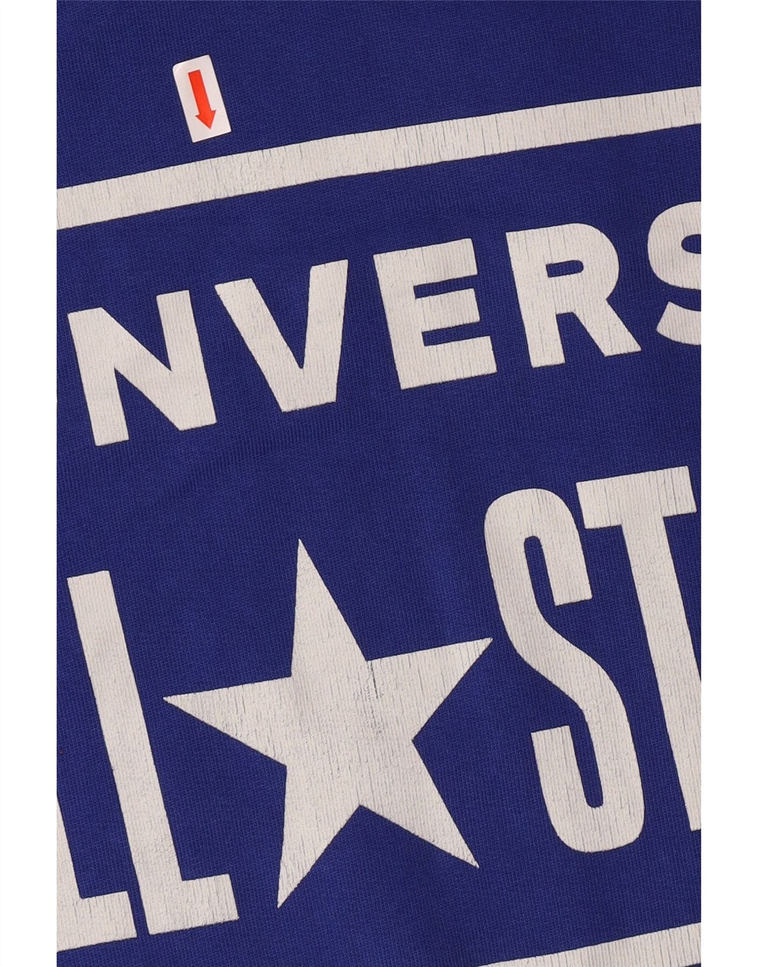 CONVERSE muška majica s kapuljačom s kapuljačom, veliki plavi pamuk