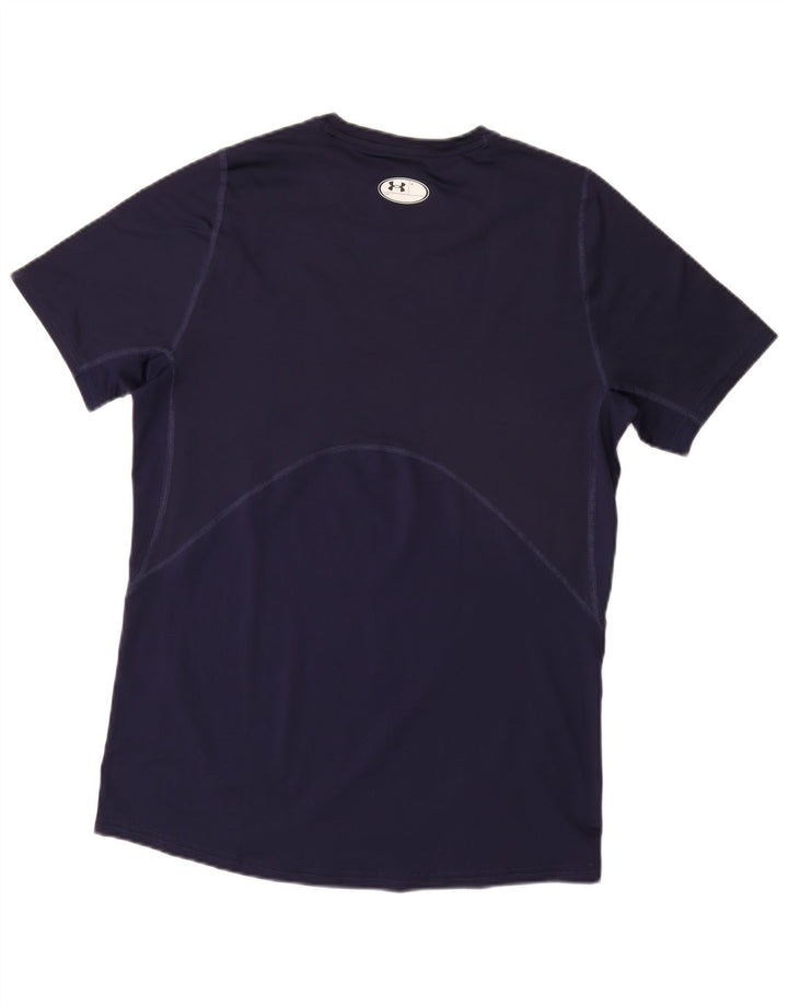 UNDER ARMOUR Muška majica Heat Gear Srednje tamnoplava sintetička