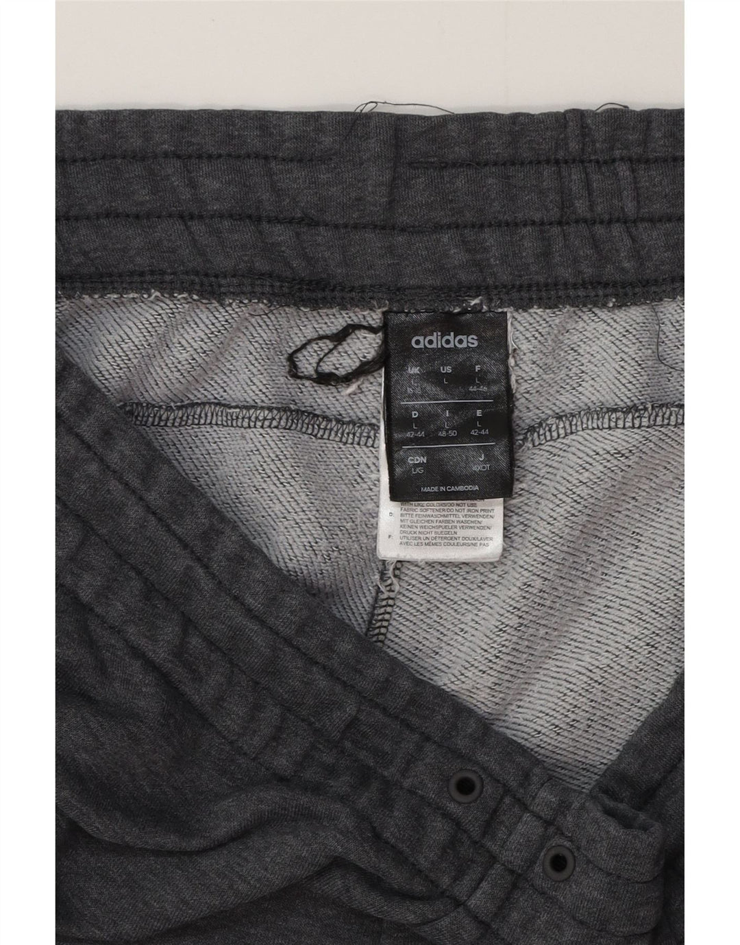 ADIDAS Ženska trenirka Hlače Joggers UK 16/18 Large Grey Flected