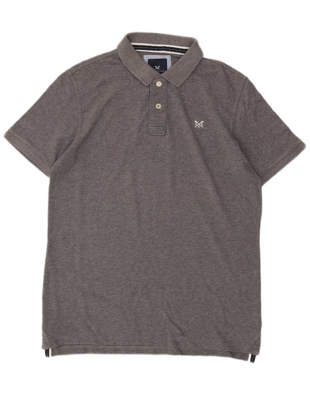 Crew Clothing Muška polo majica Mala siva pamučna