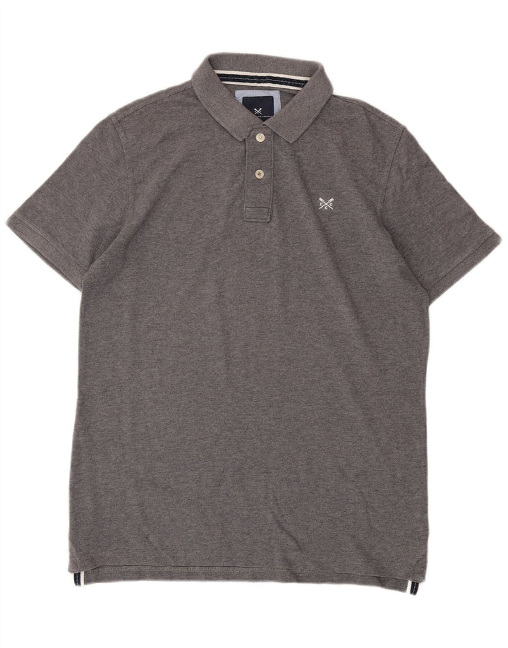 Crew Clothing Muška polo majica Mala siva pamučna