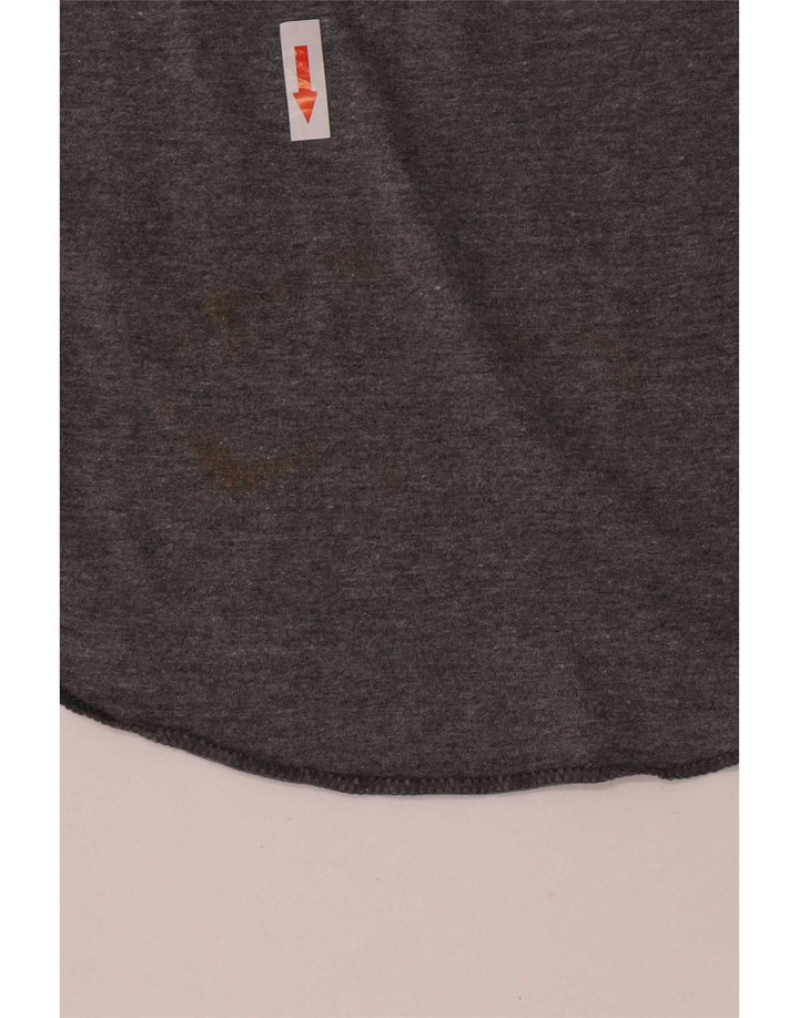 Hurley Boys Premium Fit grafička majica dugih rukava 15-16 godina srednje sive boje