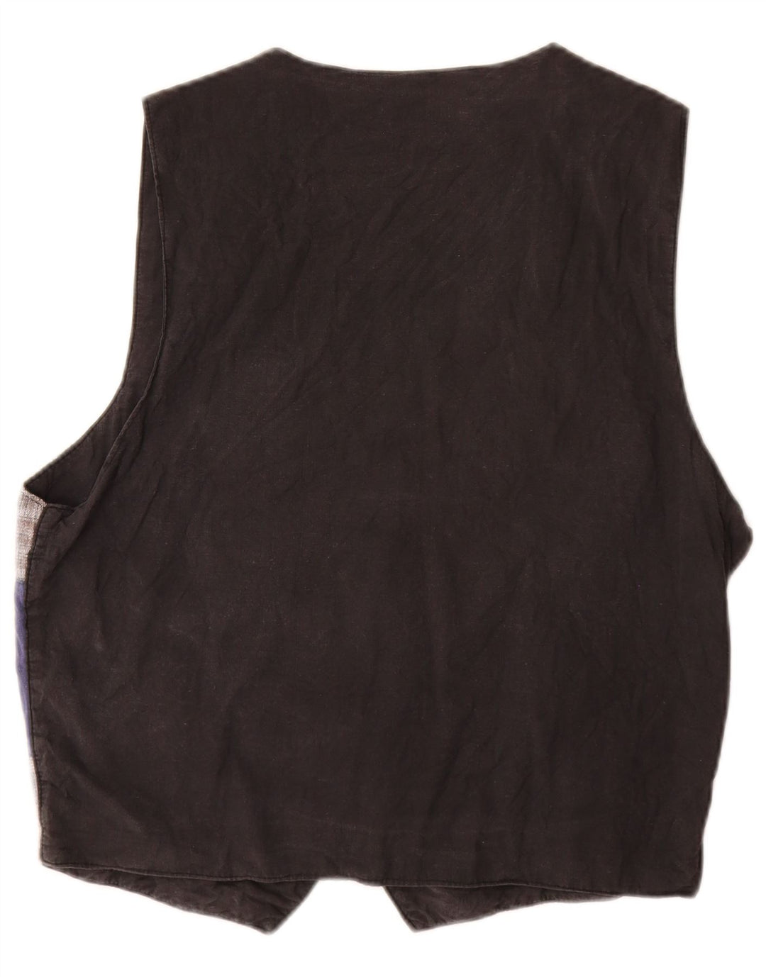 Vintage muški prsluk veliki raznobojni patchwork boemski pamuk