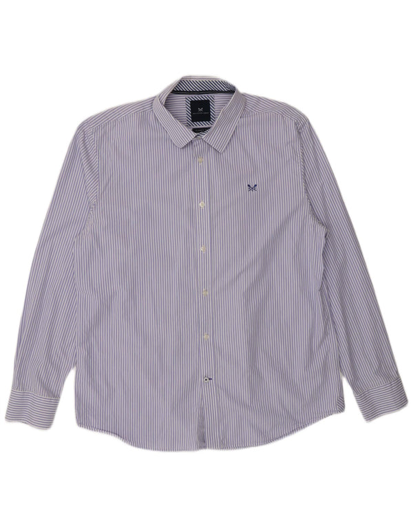 Crew Clothing Muška klasična košulja XL, pamuk s plavim prugama